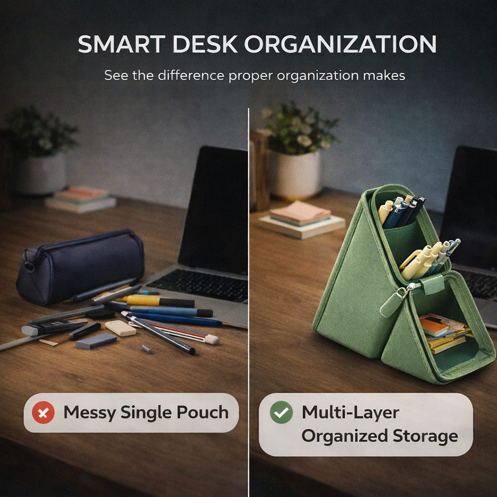 Viral Zip & Go Kids Stationery Organizer