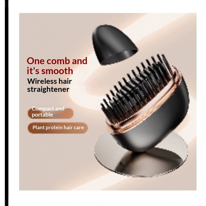 New Mini Charging Hair Straightener Comb